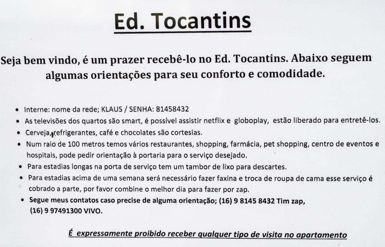 Edifício Tocantins Ribeirão Preto Exterior foto